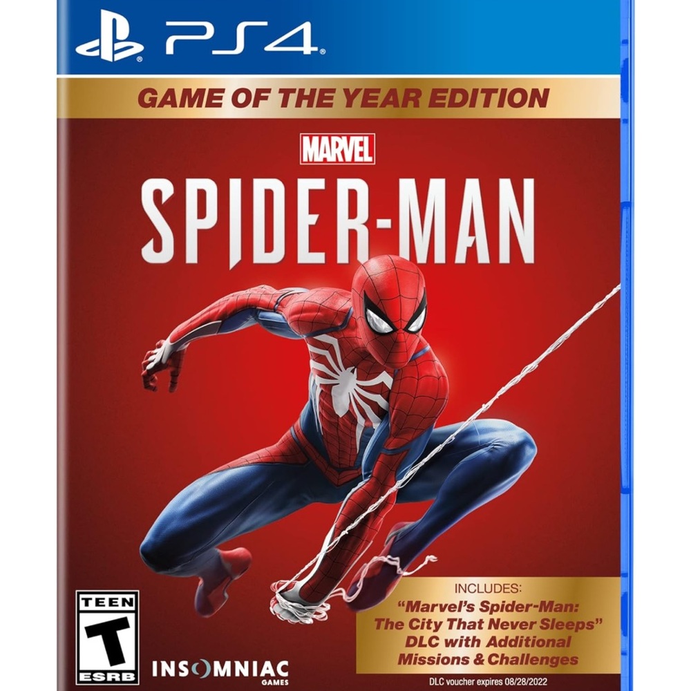 Marvel Red & Blue Web-Slinger PS4 GOTY Edition